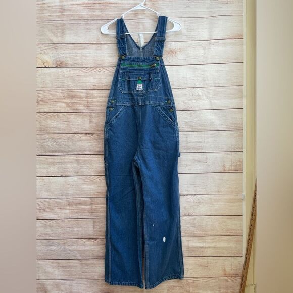 VINTAGE LADY LIBERTY OVERALLS IN BLUE - Picture 1 of 10